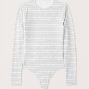 Abercrombie Long Sleeve Crew Bodysuit